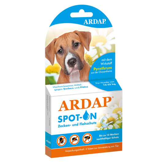 ARDAP Spot-On für Hunde von 10-25 kg